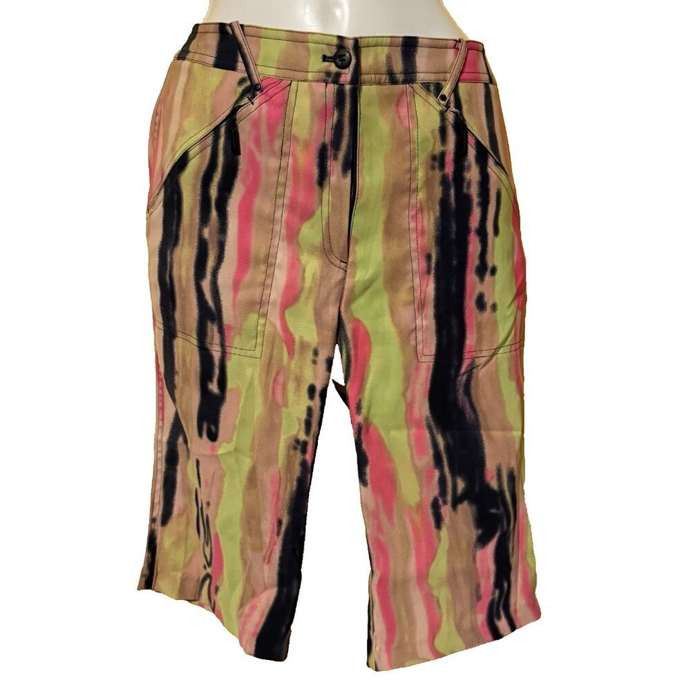 Jamie Sadock Capri Golf Activewear Women's SZ 4‎ Athleisure Artsy Sporty - Picture 4 of 13